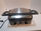Cuisinart Smokeless Contact Griddler Indoor Grill Panini Press GR-6