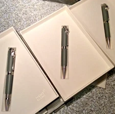 $3850 -Montblanc Kipling Fountain Pen Medium Ballpoint Mechanical Pencil 119830