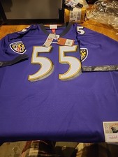 TERREL SUGGS Baltimore Ravens   Mitchell & Ness NFL   LEGACY JERSEY MENS 40 xl  