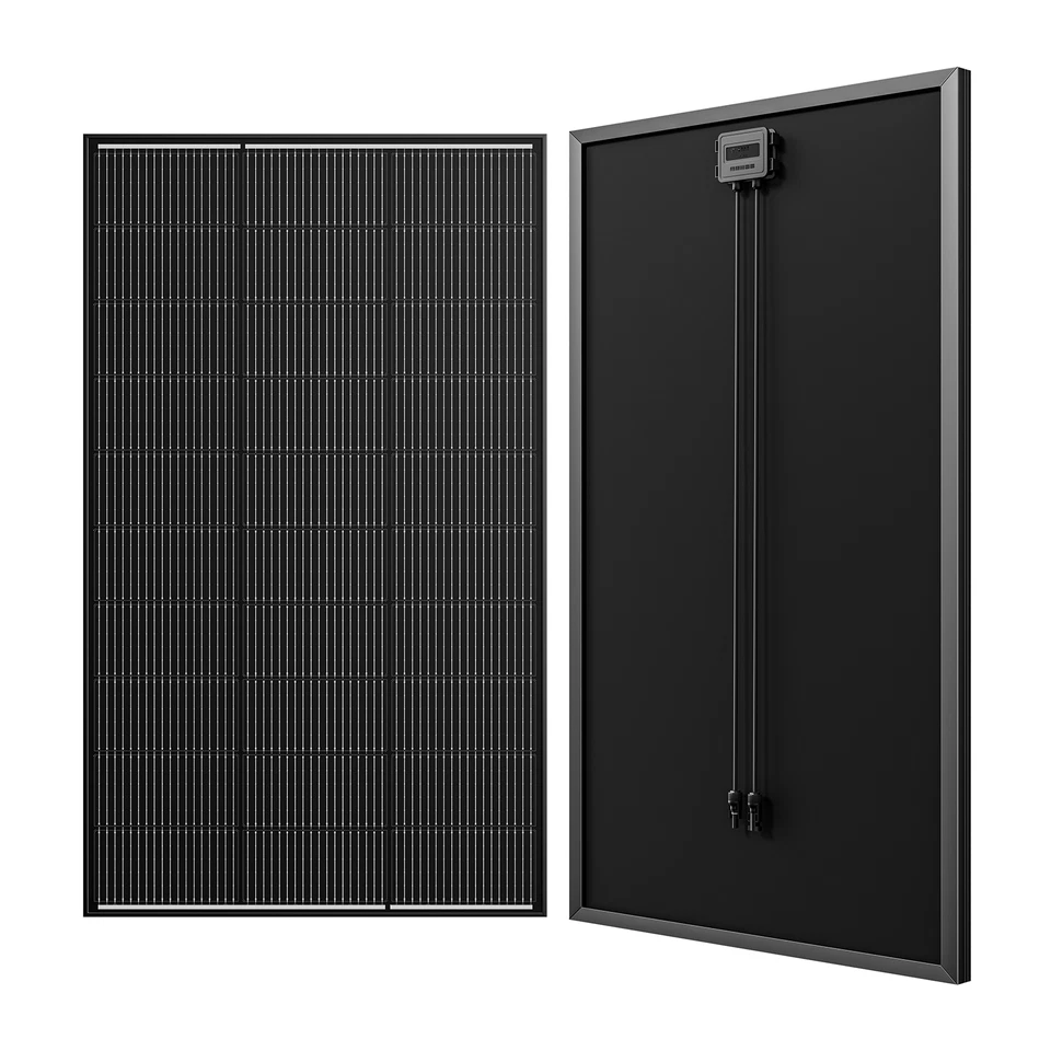 WERCHTAY 120W 12V Solarpanel Solarmodul Monokristallin Wohnmobil Wohnwagen Garten 100W