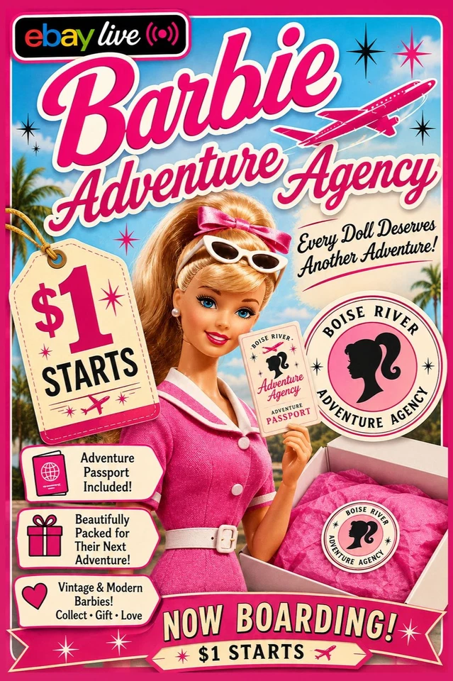 ✈️ Barbie Adventure Agency | Travelers Ready for Departure!