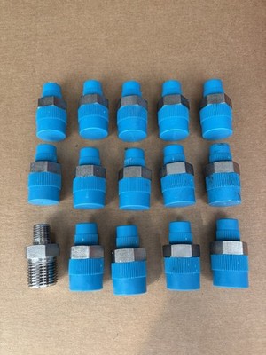 Lot Of 15 Swagelok 316 Stainless Fitting 1/2  NPT x 1/4 NPT Male New SS-8-HRN-4