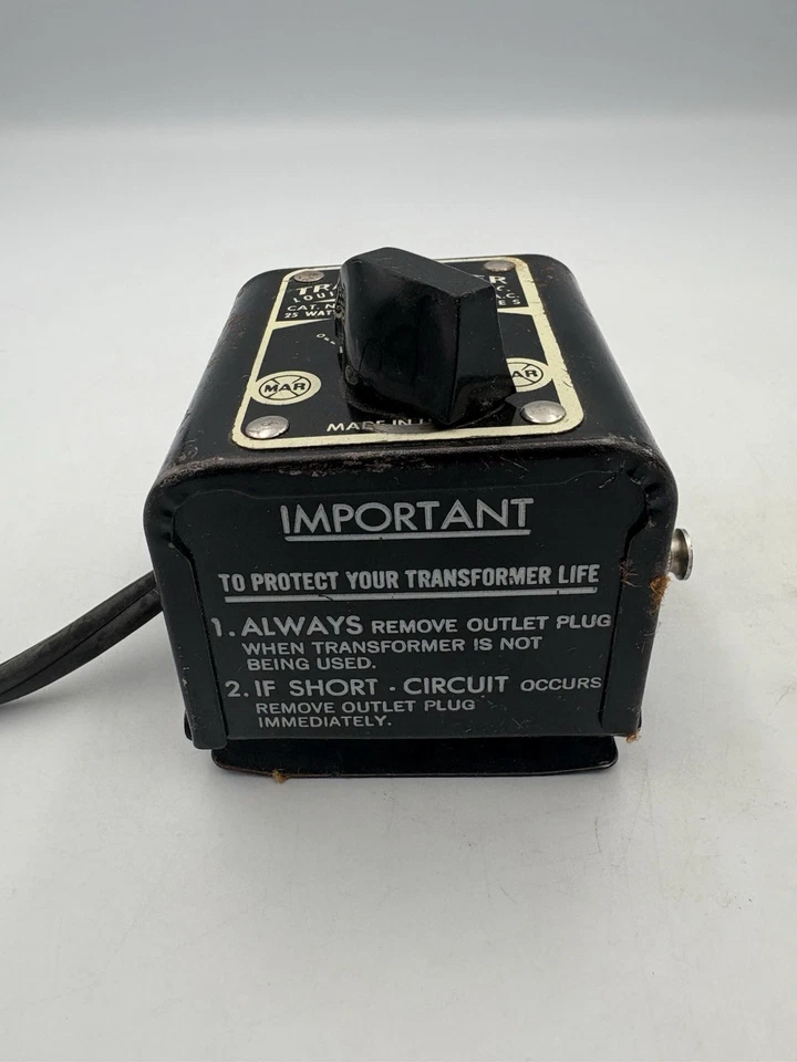Marx #309 25 Watt Transformer ~UNTESTED~ - Image 2 of 4