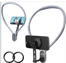 Magnetic Neck Holder for Action Camera  Phone, Hands Free Tripod GP-16 Black 