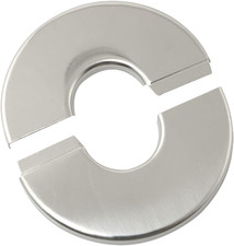 2Pcs Wall Split Flange, Stainless Steel round Escutcheon Plate Wall-Mounted Wate
