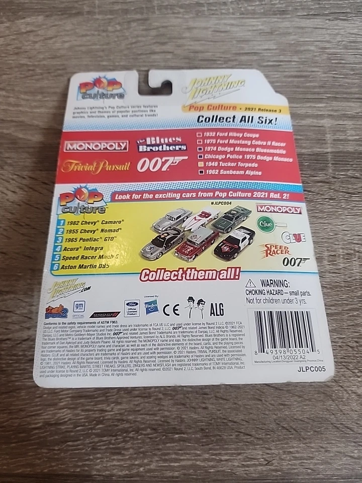 James Bond 1962 Sunbeam Alpine Tiger Lake Blue FREE SHIPPING  - Image 2 of 3