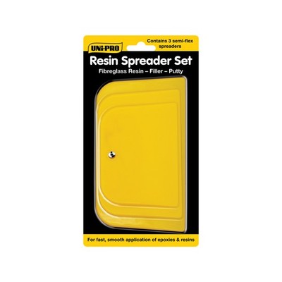 UNiPRO 3 Piece Resin Spreader Set