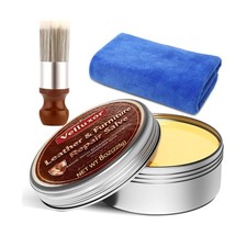 Furniture Salve for Leather 8oz , Polisher, Moisturizer and Restorer for Cou...
