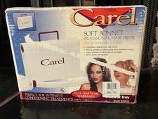 CAREL Soft Bonnet Complete Desktop Vintage Travel Carry-on Hair Dryer Case