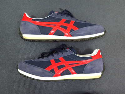 Size 11.5 Onitsuka Tiger EDR 78 Men's Sneaker Shoes Midnight Classic Red
