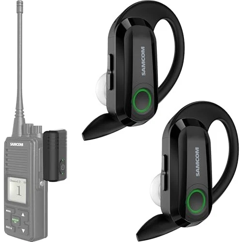  Wireless Headset with 2 Pin Dongle for FPCN10A/FPCN30A Walkie Talkies, BTEAR  - Image 3 of 4