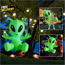 Halloween Blow up Inflatable Alien Fun and Portable Mobile Halloween Inflatab...