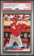 2018 Topps Update Shohei Ohtani RC Debut US285 PSA 9