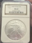 2005 American Silver Eagle 🦅 NGC MS 69