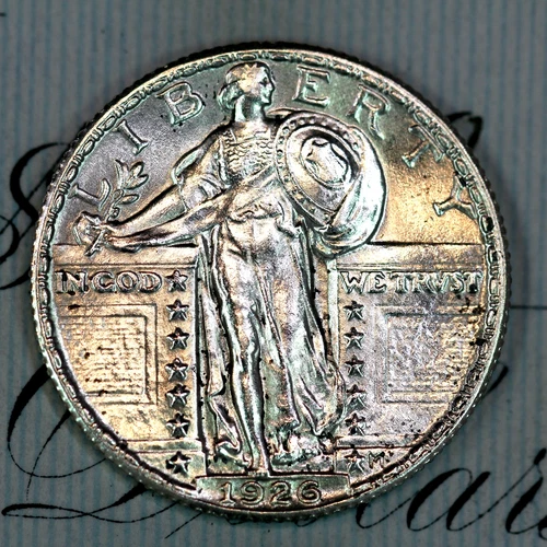 * 1926-P FH * SOLID+ GEM BU MS STANDING LIBERTY QUARTER * FROM COLLECTION