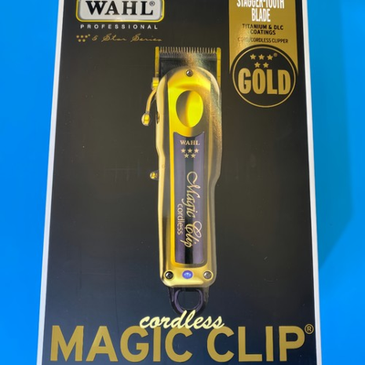 #ad #ad Wahl Professional 5 Star Cordless GOLD MAGIC CLIP Clipper w Stand 8148 700 $71.88