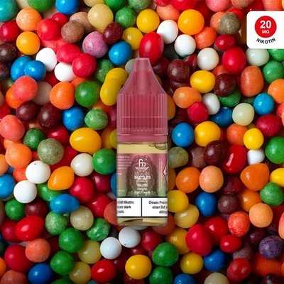 RandM Tornado E-Liquid Skittles 10ml E-Liquid mit 20mg/ml Nikotinsalzliquid