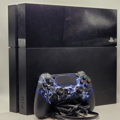 Sony PlayStation 4 500GB console with third party controller  - Black