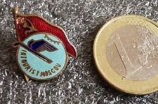 2 Pieces Vintage Russian Pin badge Intourist Moscou from the 1950 s and 1970 s