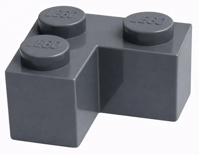 Lego 10 Stück Winkel dunkelgrau (dark bluish gray)  Ecke 2x2 Winkelstein 2357 - Bild 1 von 2