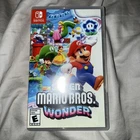 New ListingSuper Mario Bros. Wonder Switch - Nintendo Switch (2023) - Tested