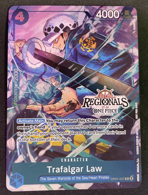 #ad Trafalgar Law Offline Regional Participation Pack 2025 Vol.2 One Piece Promo $19.99
