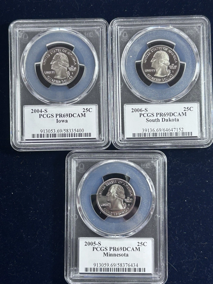 2004 Grade PR 69 US State Quarters (1999-2008) for sale | eBay