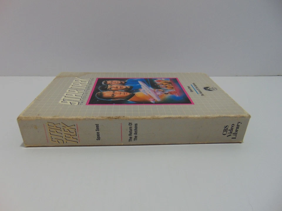 Star Trek Collector's Edition Space Seed The Return Of The Archons VHS - Image 3 of 4