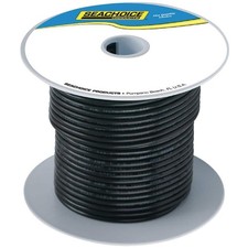 Tinned Copper Marine Wire,14 AWG,Black,100 ft.