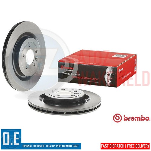FOR RANGE ROVER SPORT 13-17 FRONT & REAR BREMBO BRAKE DISCS PADS 380mm 365mm - Picture 4 of 4