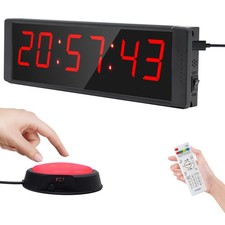 Ousmile Gym Clock Gym Timer with Start/Stop Button Interval Timer for Workout