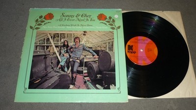 Sonny & Cher - All I need is You - VG+