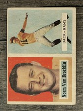 1957 Topps #22 Norm Van Brocklin (GOOD)