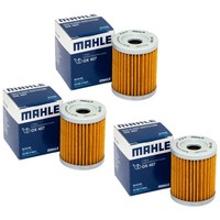 ÖLfilter Set 3 StüCk Mahle OX407 FüR Beta Alp 125 Suzuki DR DR-Z RV DRZ 200