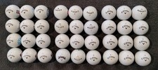 19 36 3 Dozen Callaway Warbird Used Golf Balls 5A AAAAA Mint, Most with Logos