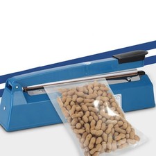 Food Sealer Packaging Machine Impulse Heat Poly Bag Sealin Machine Hand Pressure