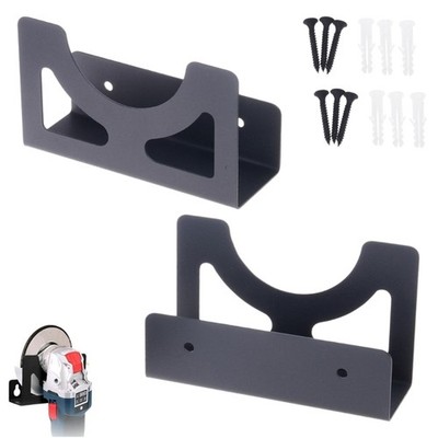 Pack of 2 Easy Install Grinder Wall Holders Stainless Steel Construction Bracket