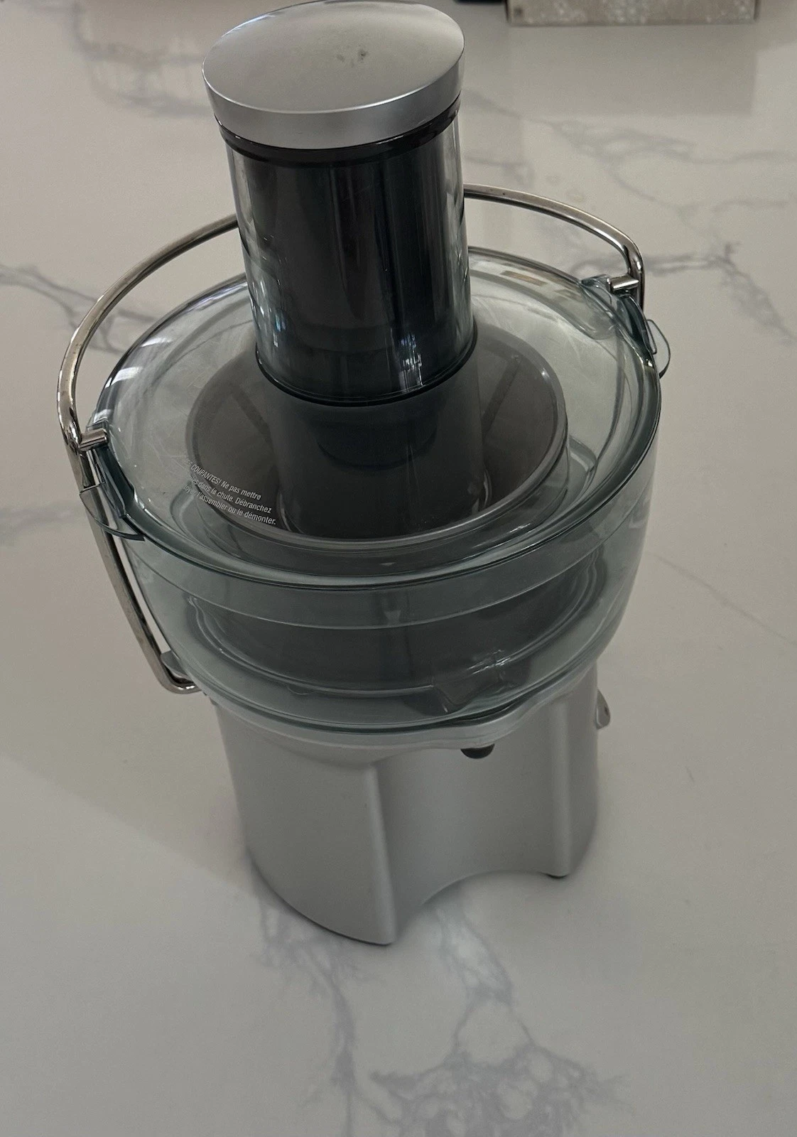 Breville BJE200XL Compact Juice Fountain Centrifugal Juicer - Silver