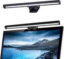 Wodgreat Laptop Monitor Lamp, LED Screen Light Bar, Adjustable Brightness Colo