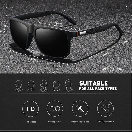 Polarised UV400 Sunglasses with Case, photo 3