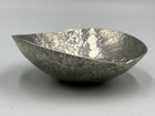 1992 Roar Schancke Nielsen RSN Norway Pewter Mini Bowl Brutalist Studio Art 4" — photo 10