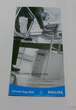 vintage 2001 PHILIPS Stereo advertising brochure CD RECORDER catalog AUDIO CDS