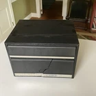 Vintage Nintendo NES 28 Game Controller Zapper Storage Case Cabinet *READ*