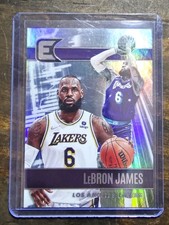 Panini 2021-22 Chronicles Essentials LeBron James Lakers Basketball Card #302