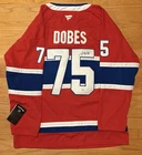 Jakub Dobes Signed Montreal Canadiens Jersey PSA/DNA NHL Hockey Auto Czech