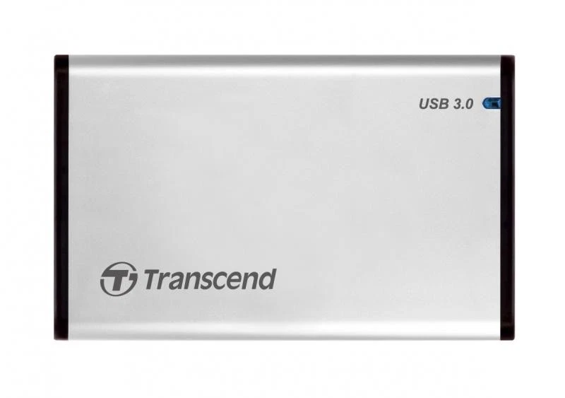 Transcend StoreJet 25S3 SATA 6Gb/s 2.5-inch Hard Drive Enclosure USB3.0 - Image 2 of 3