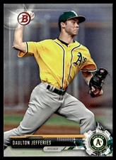 2017 Bowman Draft Daulton Jefferies Oakland Athletics #BD-123