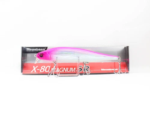 Megabass X-80 Magnum SR Floating Lure GG Coral Pink Head GB (2698)