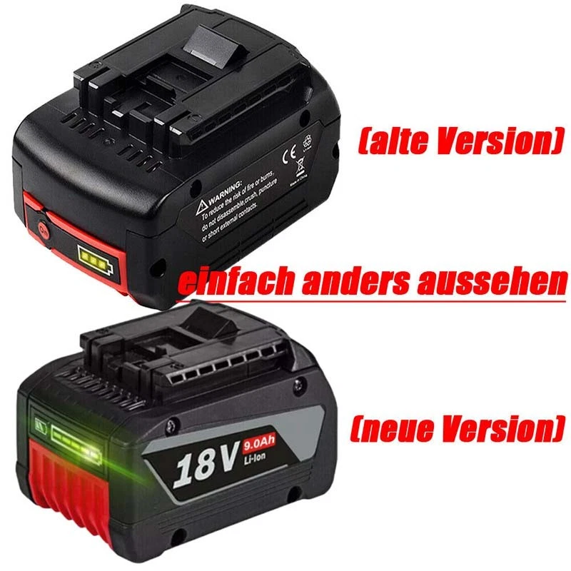Original Akku für Bosch 18V 8Ah Professional GBA GSR GSB BAT618 BAT609 Ladegerät - Bild 4 von 4