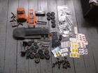 TONKA HI-WAY DEPT TRUCK & FLAT BED TRAILER FOR RESTORATION + REPRODUCTION PARTS